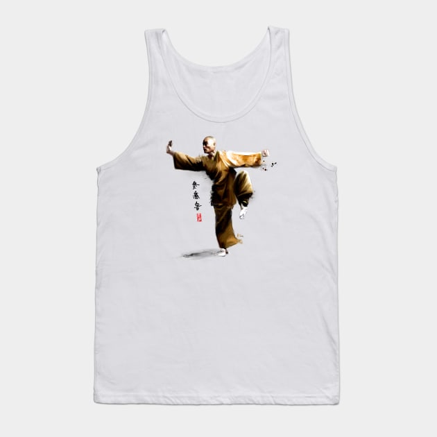 Shaolin Kung Fu Tank Top by ILYOart